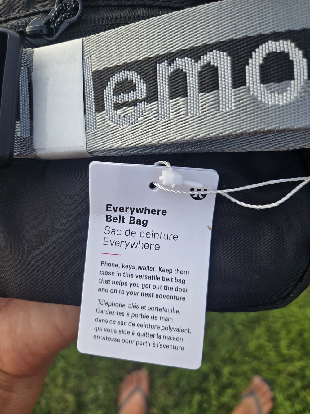 lululemon athletica Everywhere Belt Bag 1L Black - Picture 2 of 6